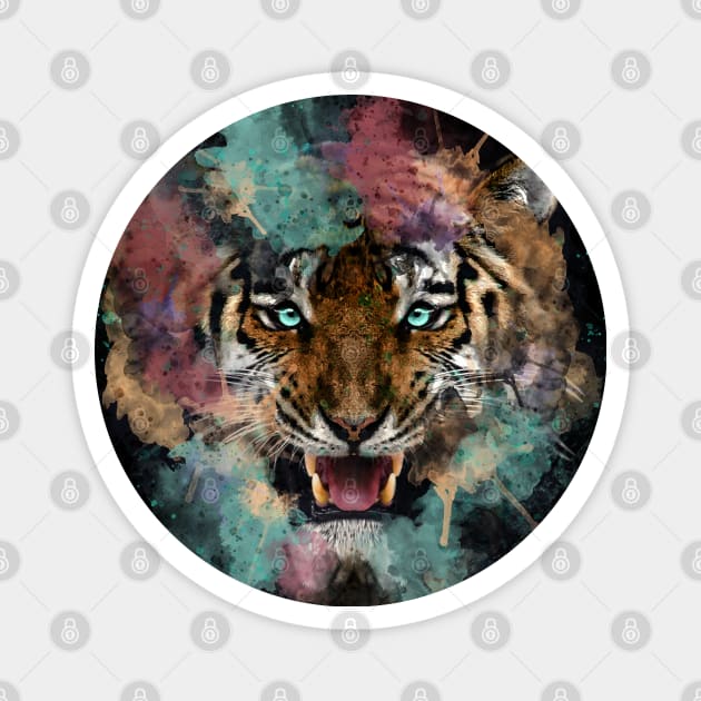 Tiger Magnet by CatyArte